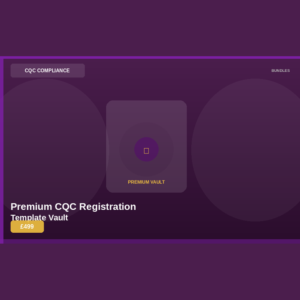 CQC Queen Academy Premium CQC Registration Template Vault product image