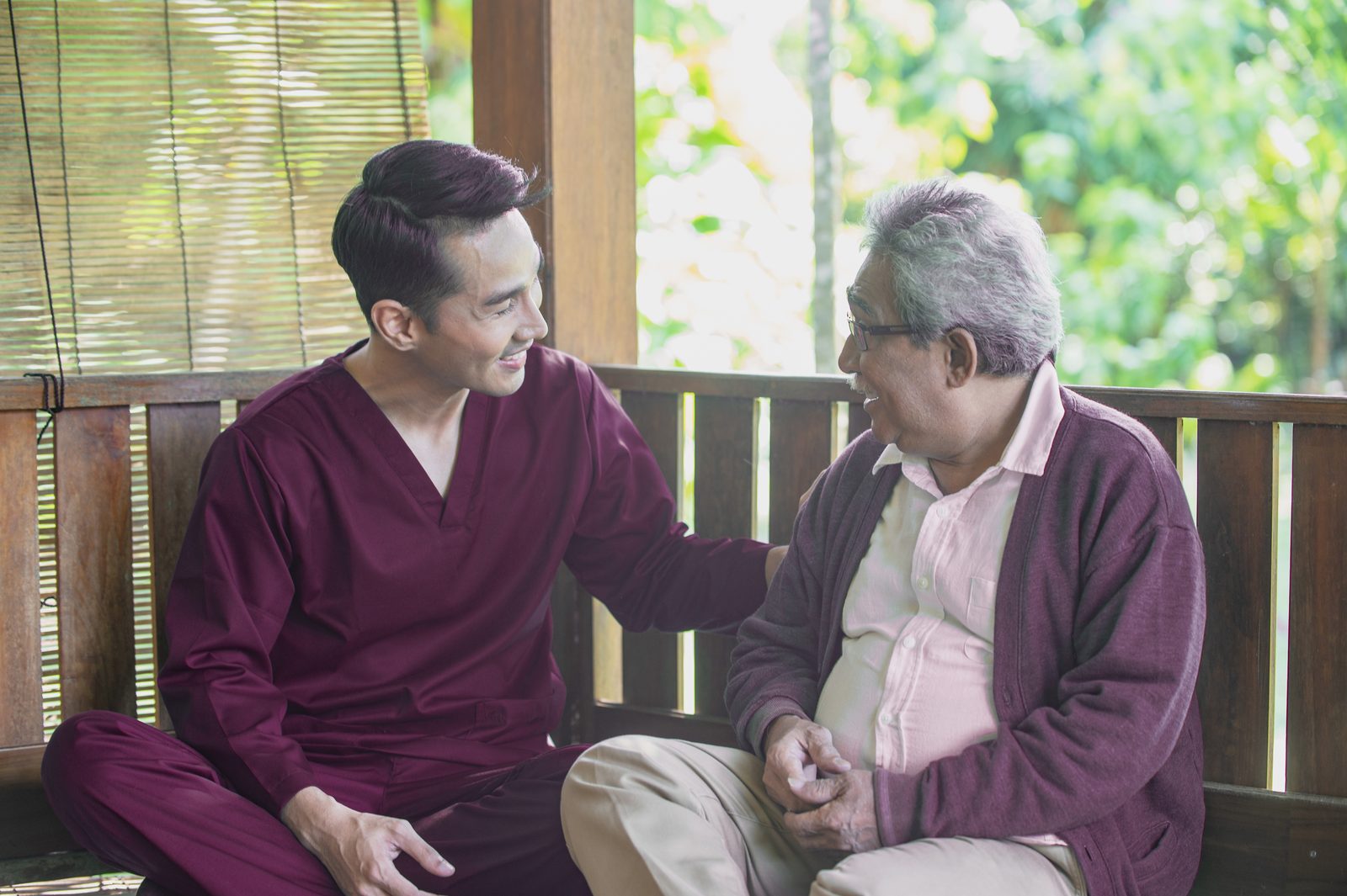 About Care provider receiving support
