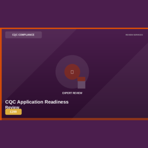 CQC Queen Academy CQC Application Readiness Review product image